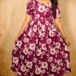 Cotton maxi (purple)