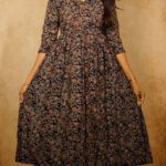 Cotton maxi (Dark blue)