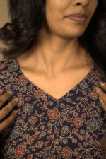 Cotton maxi (Dark blue) - Image 2