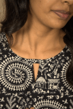 Cotton maxi (Black and white) - Image 2