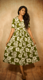 Cotton maxi (Leaf green)