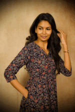 Cotton maxi (Dark blue) - Image 3