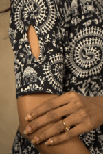 Cotton maxi (Black and white) - Image 4