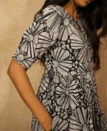 Cotton maxi (Black and white) - Image 3