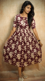 Cotton maxi (Wine)